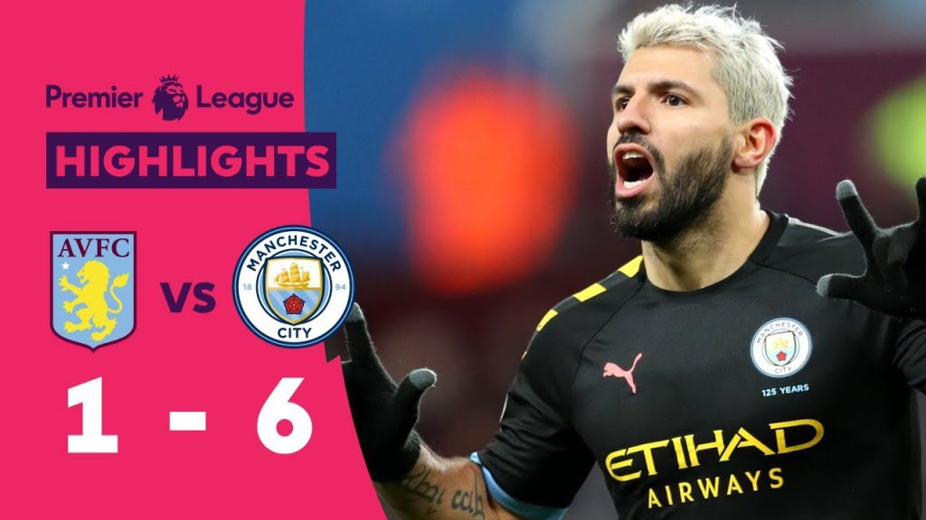 ไฮไลท์พรีเมียร์ลีก : แอสตัน วิลล่า 1-6 แมนเชสเตอร์ ซิตี้