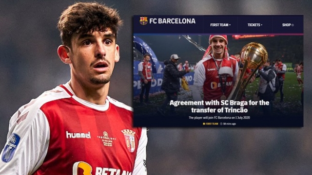 บาร์เซโลน่า คว้าดาวรุ่ง ฉายานิวโรนัลโด้