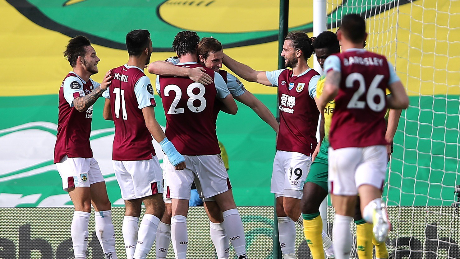 นอริช ซิตี้ เบิร์นลี่ย์