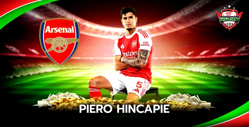 นักบอล Piero Hincapie