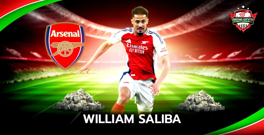นักบอล William Saliba