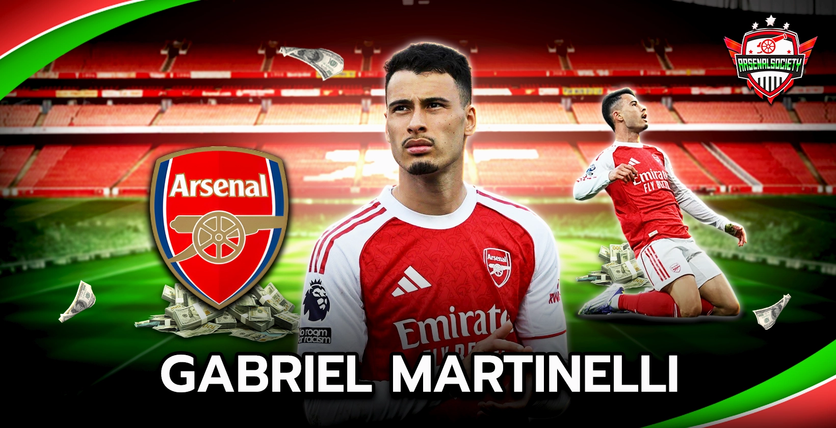 นักเตะ Gabriel Martinelli