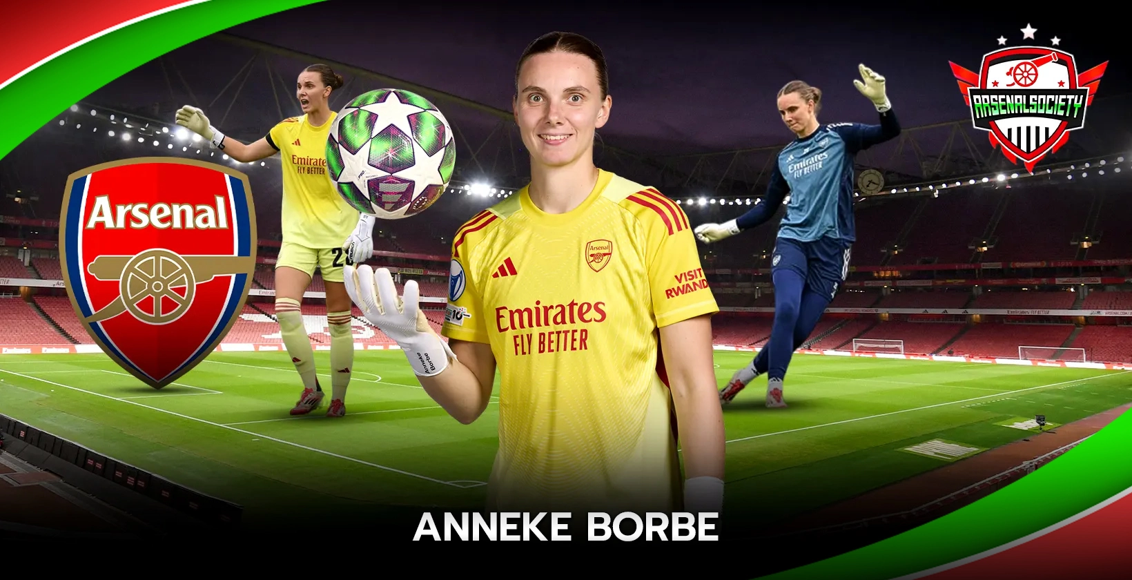นักเตะ Anneke Borbe