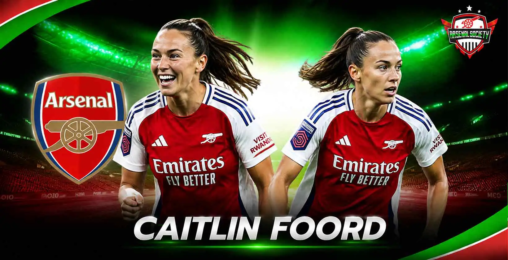 Caitlin Foord แนวรุกทีมชาติออสเตรเลียของอาร์เซนอลหญิง