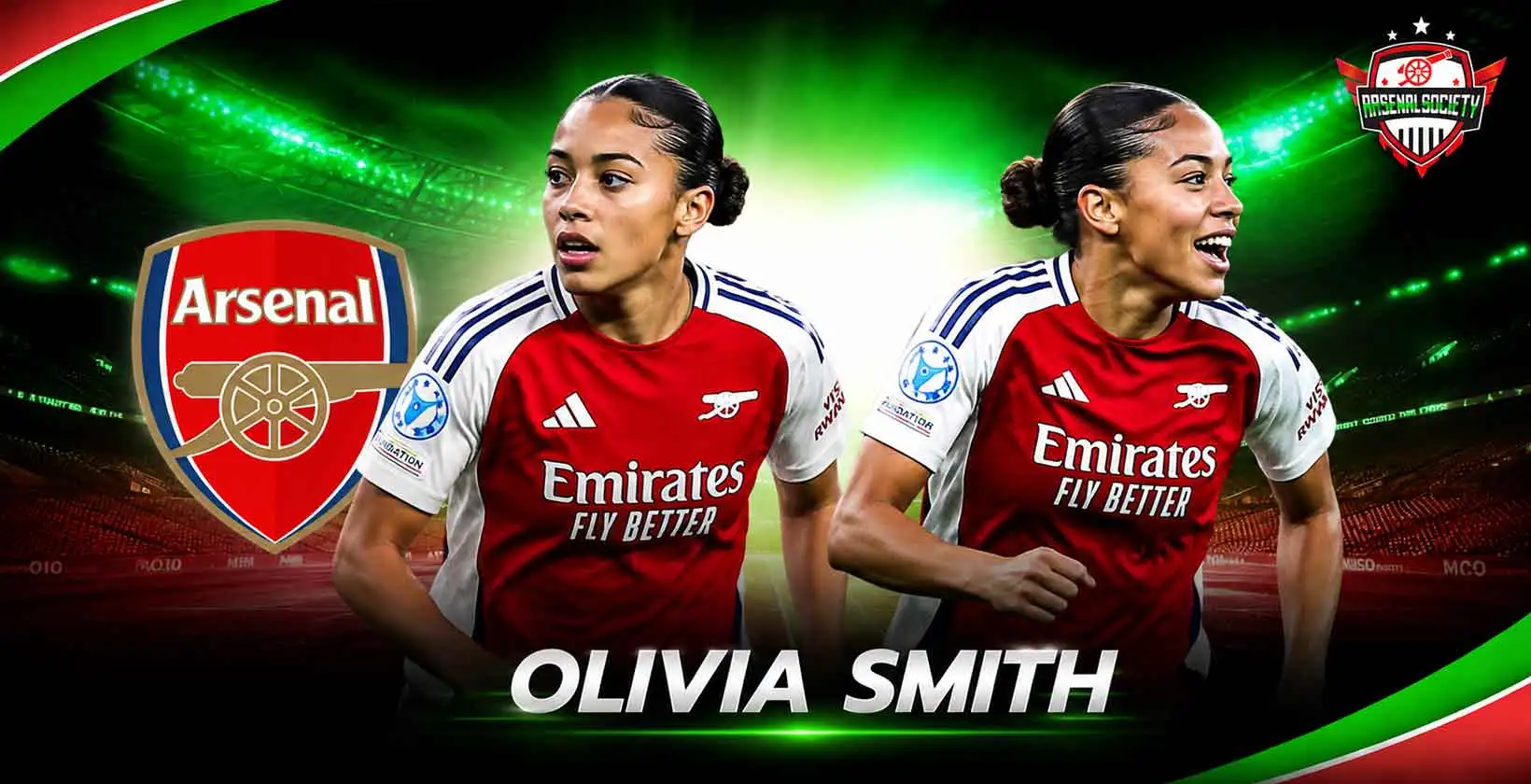 Olivia Smith แนวรุกทีมชาติแคนาดาของอาร์เซนอลหญิง