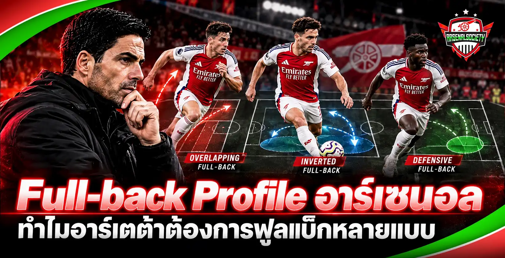 Full-back Profile อาร์เซนอล