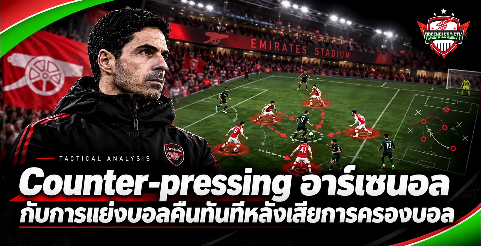 Counter-pressing อาร์เซนอล