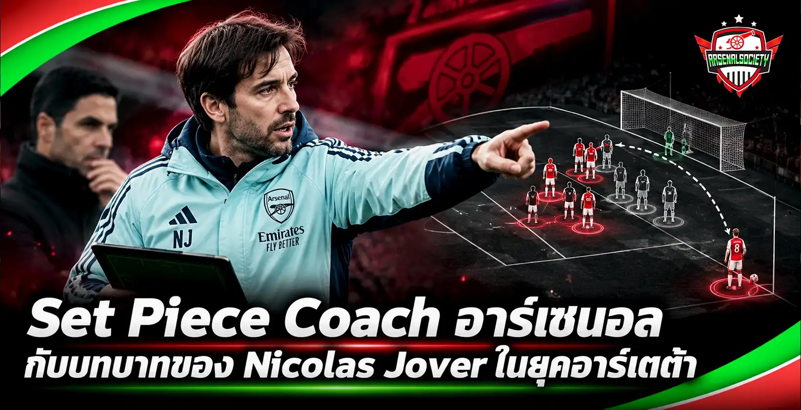Set Piece Coach อาร์เซนอล